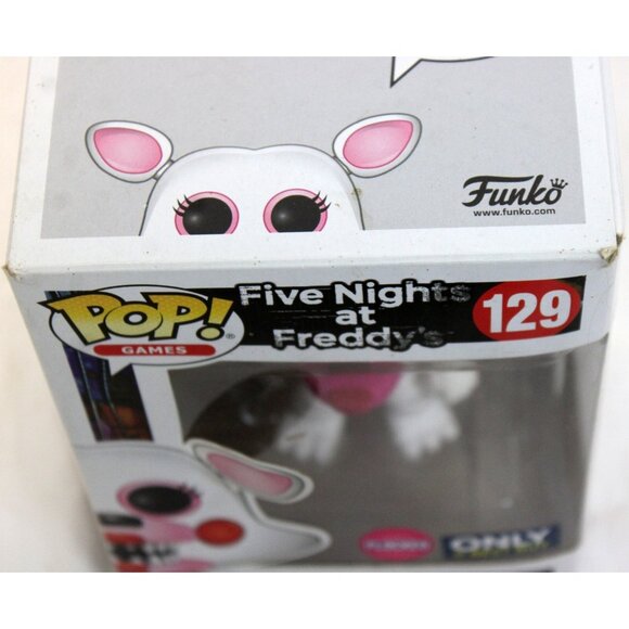 Funko Pop Games FNAF Funtime Foxy Best Buy Flocked #129 Five Nights at Freddys - Picture 6 of 6